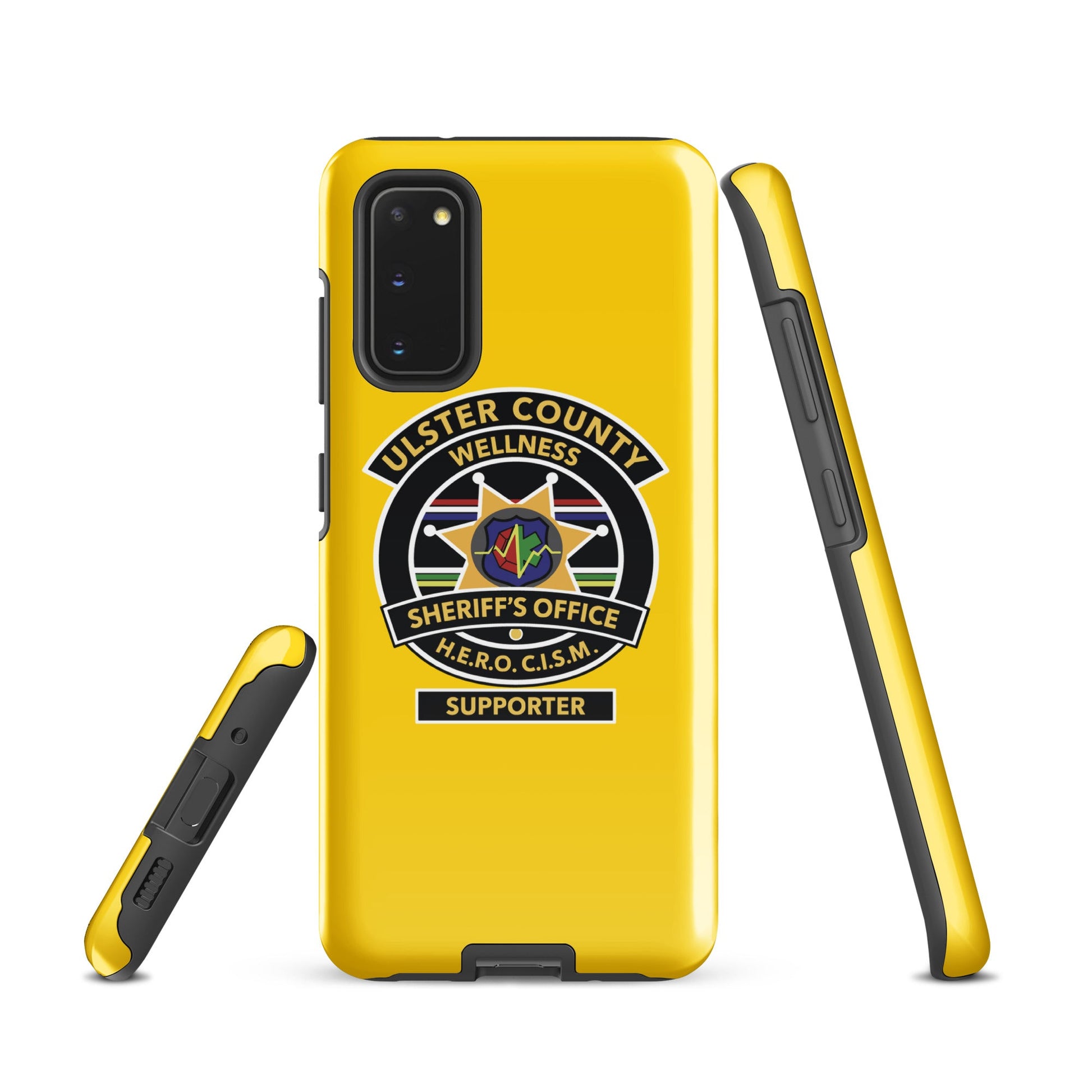 Tough Case for Samsung® | Ulster County Sheriff's Office Wellness Division | Badge Logo