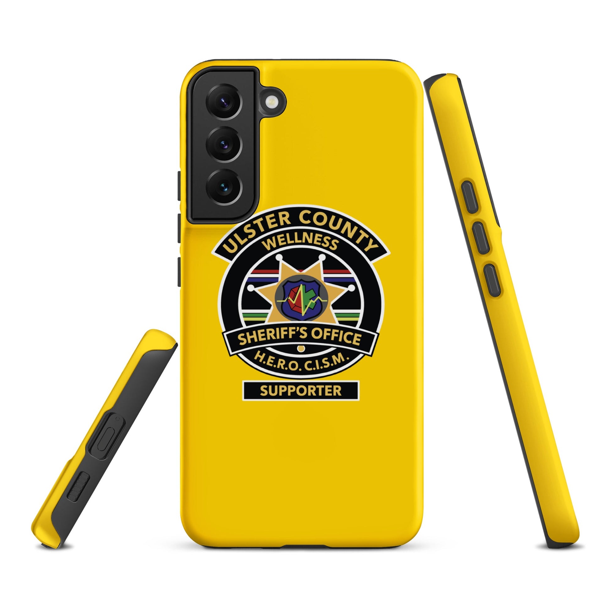 Tough Case for Samsung® | Ulster County Sheriff's Office Wellness Division | Badge Logo