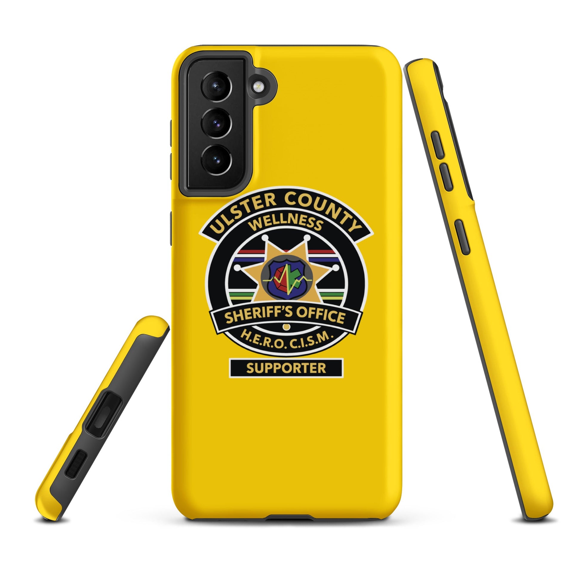 Tough Case for Samsung® | Ulster County Sheriff's Office Wellness Division | Badge Logo