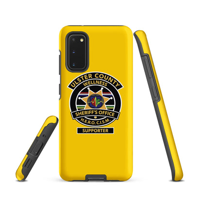 Tough Case for Samsung® | Ulster County Sheriff's Office Wellness Division | Badge Logo
