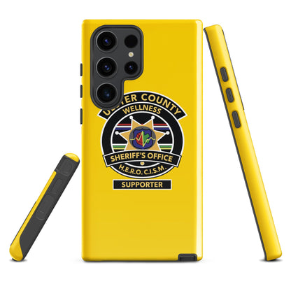 Tough Case for Samsung® | Ulster County Sheriff's Office Wellness Division | Badge Logo