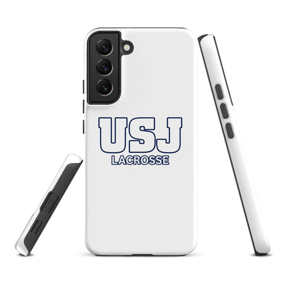 Tough Case for Samsung® | USJ women’s lacrosse | Modern Script Logo