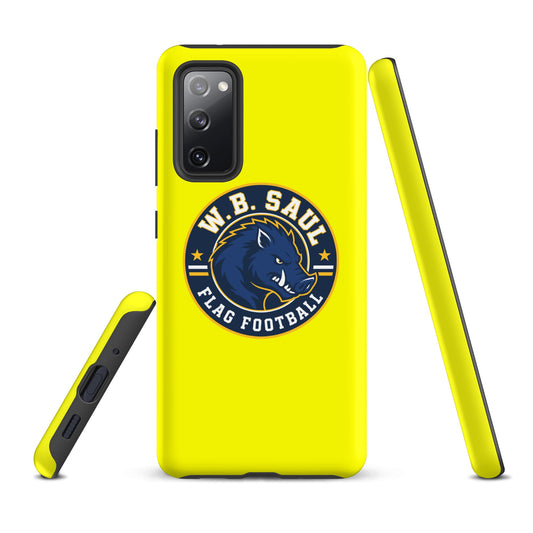Tough Case for Samsung® | W.B.Saul Razorbacks | Badge Logo