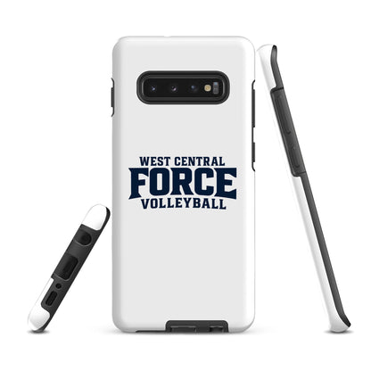 Tough Case for Samsung® | West Central Force Volleyball | Blue Logo