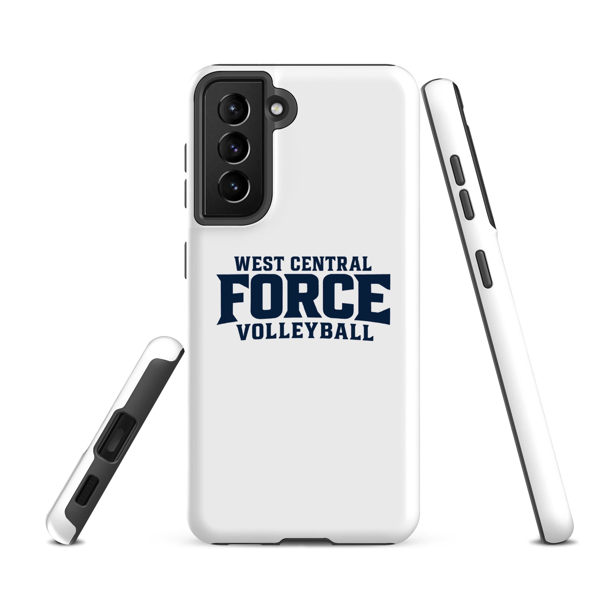 Tough Case for Samsung® | West Central Force Volleyball | Blue Logo