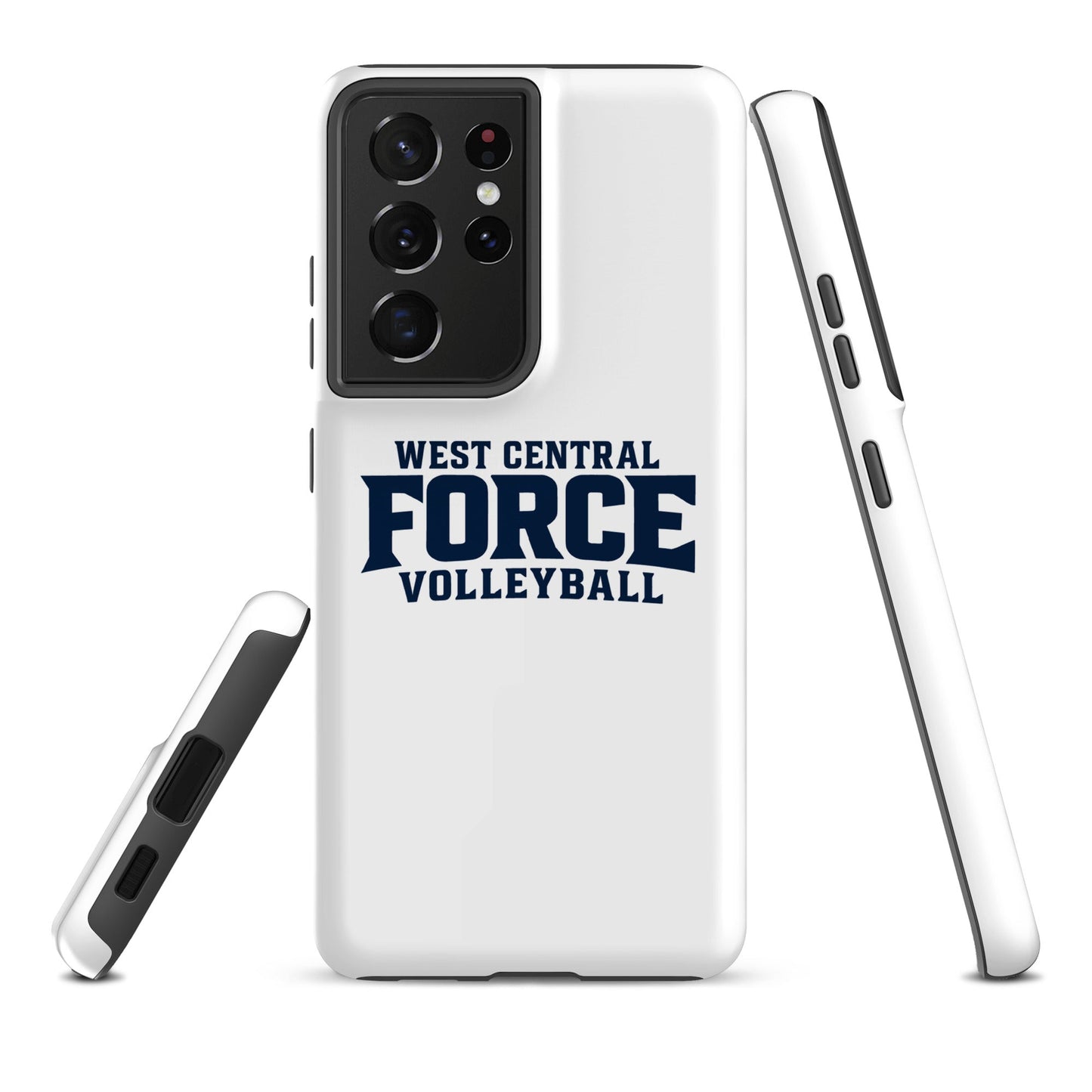 Tough Case for Samsung® | West Central Force Volleyball | Blue Logo