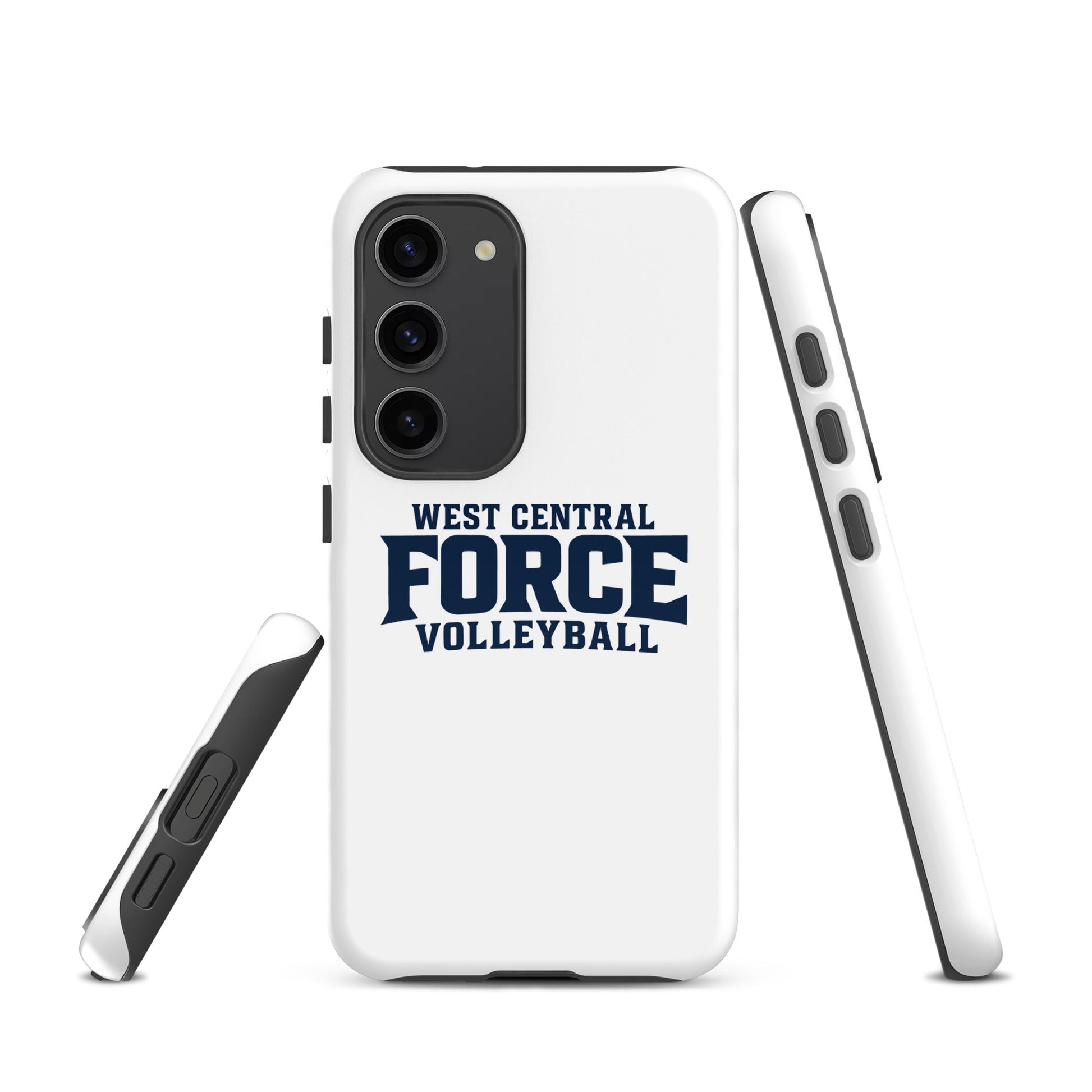 Tough Case for Samsung® | West Central Force Volleyball | Blue Logo