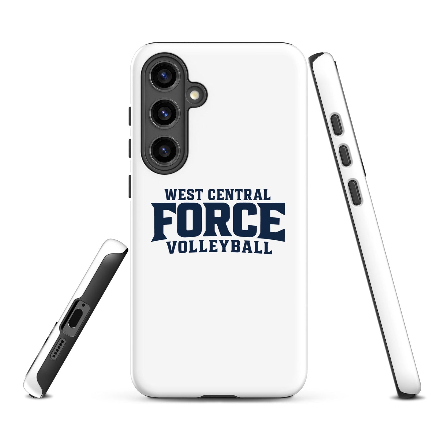 Tough Case for Samsung® | West Central Force Volleyball | Blue Logo