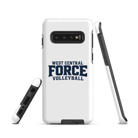 Tough Case for Samsung® | West Central Force Volleyball | Blue Logo