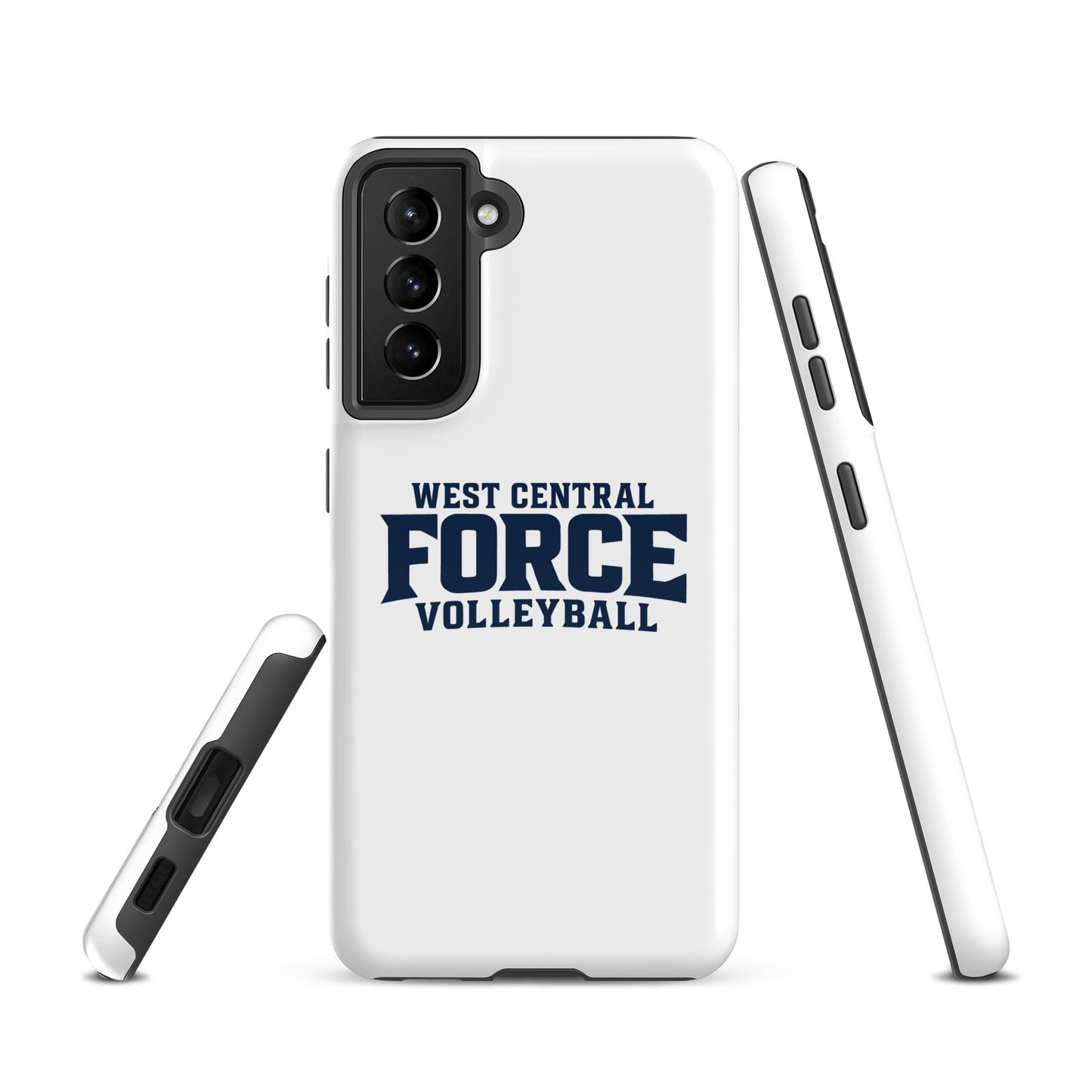 Tough Case for Samsung® | West Central Force Volleyball | Blue Logo
