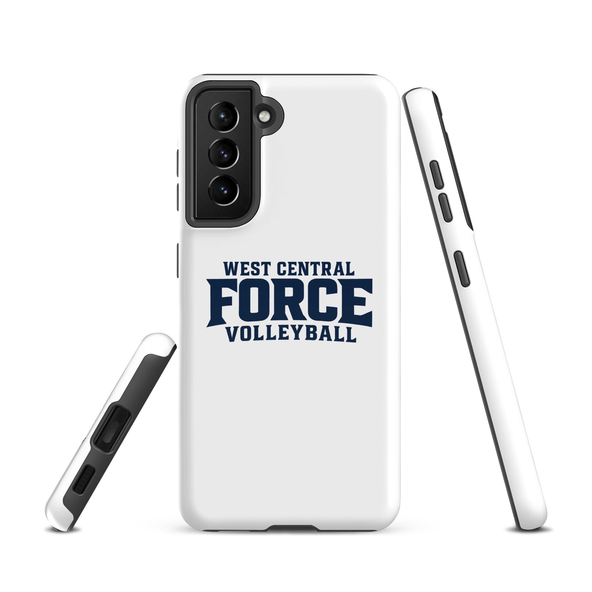 Tough Case for Samsung® | West Central Force Volleyball | Blue Logo