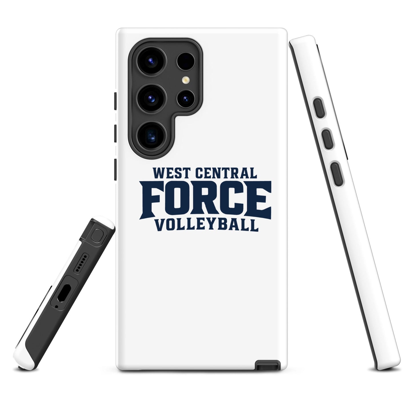 Tough Case for Samsung® | West Central Force Volleyball | Blue Logo
