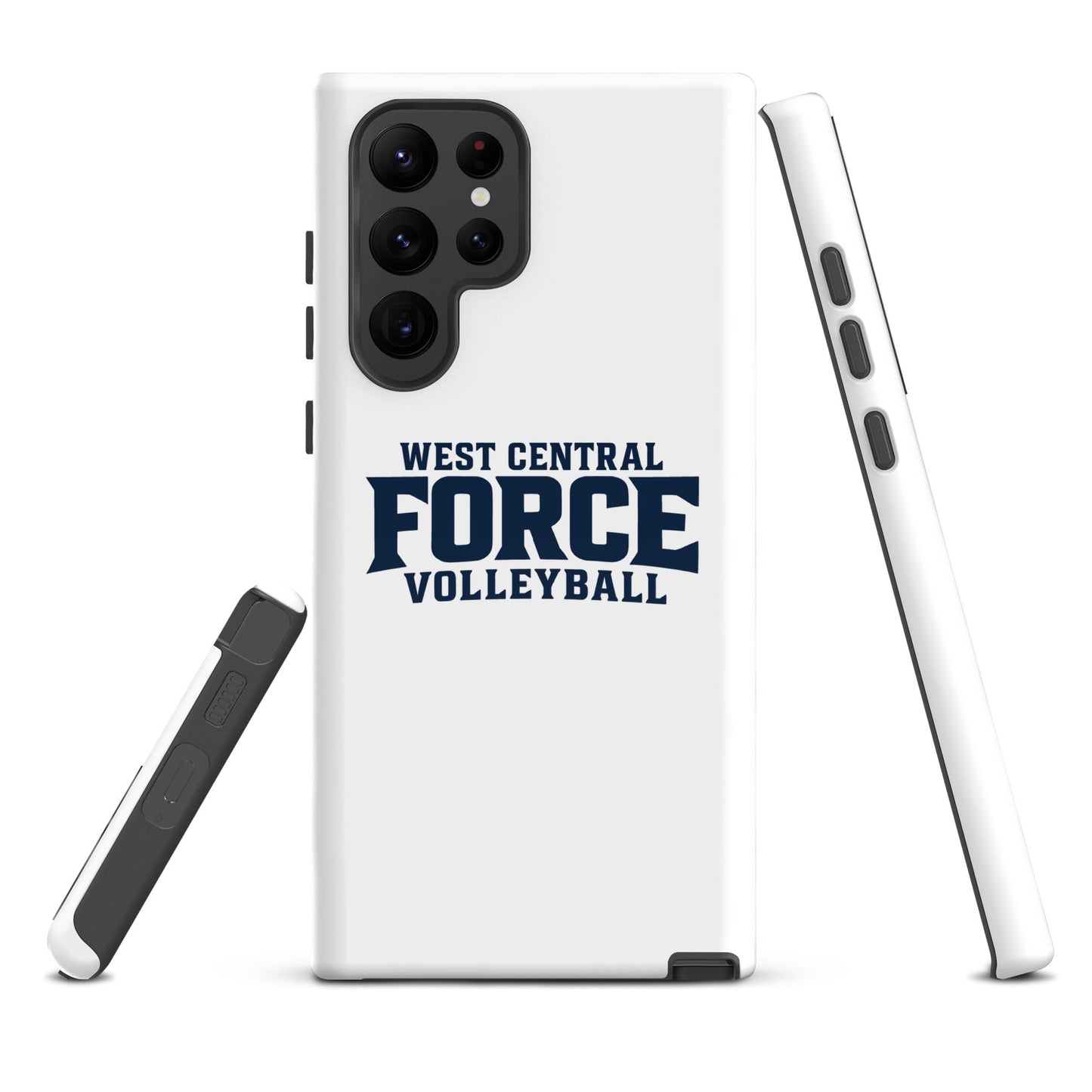 Tough Case for Samsung® | West Central Force Volleyball | Blue Logo
