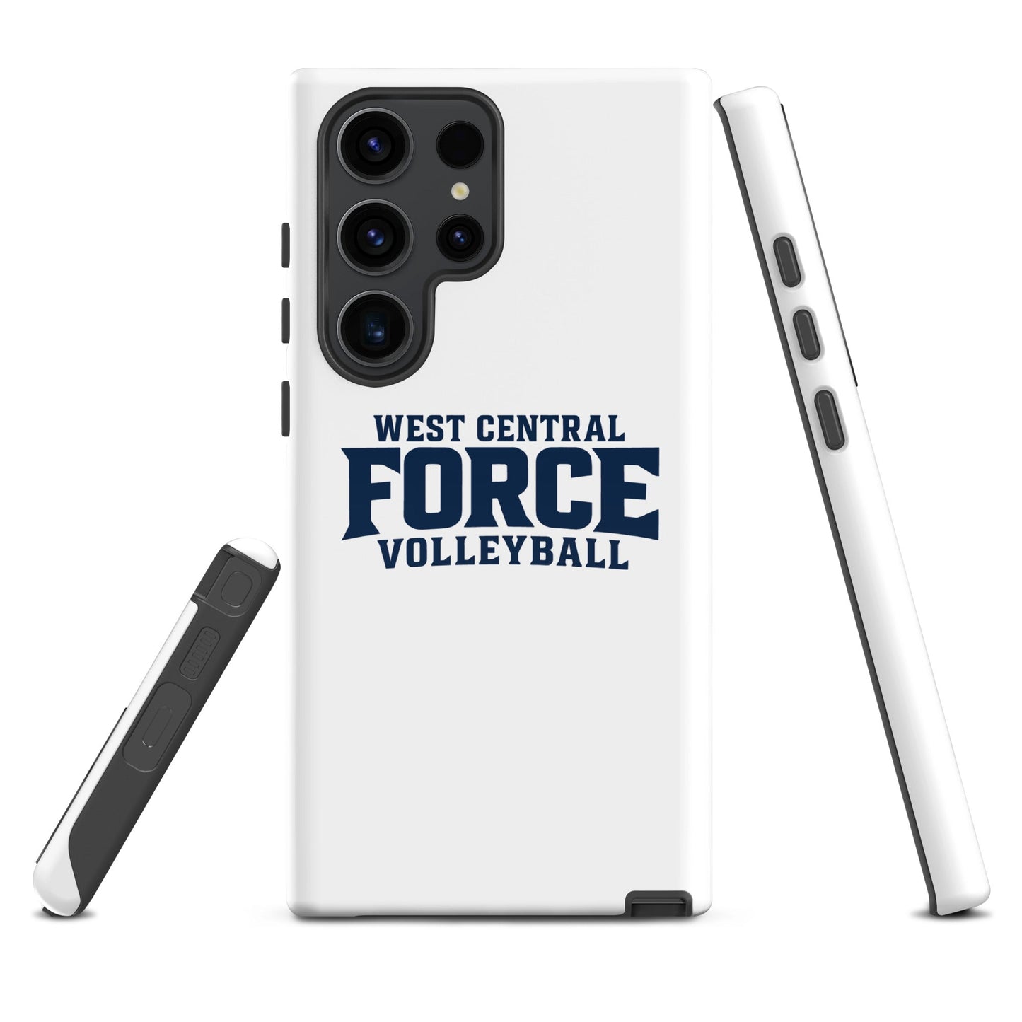 Tough Case for Samsung® | West Central Force Volleyball | Blue Logo