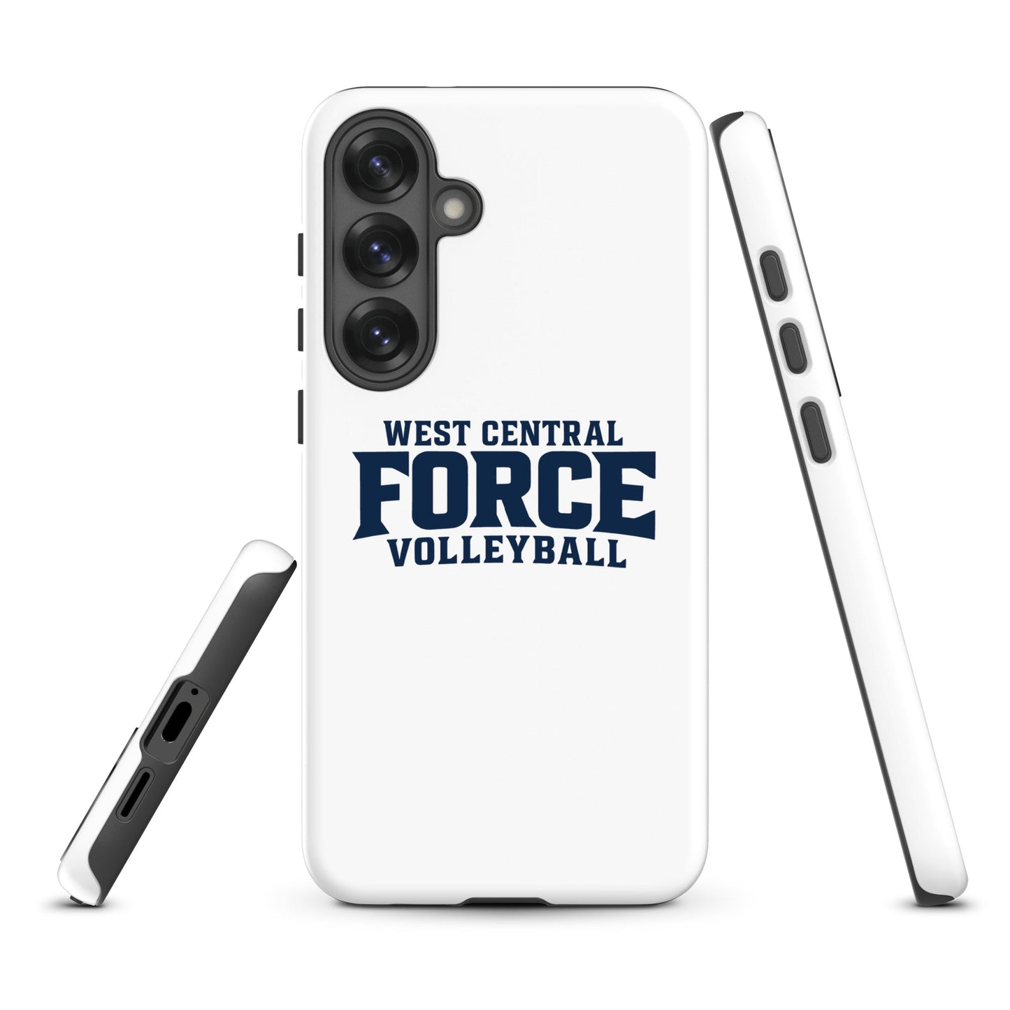 Tough Case for Samsung® | West Central Force Volleyball | Blue Logo