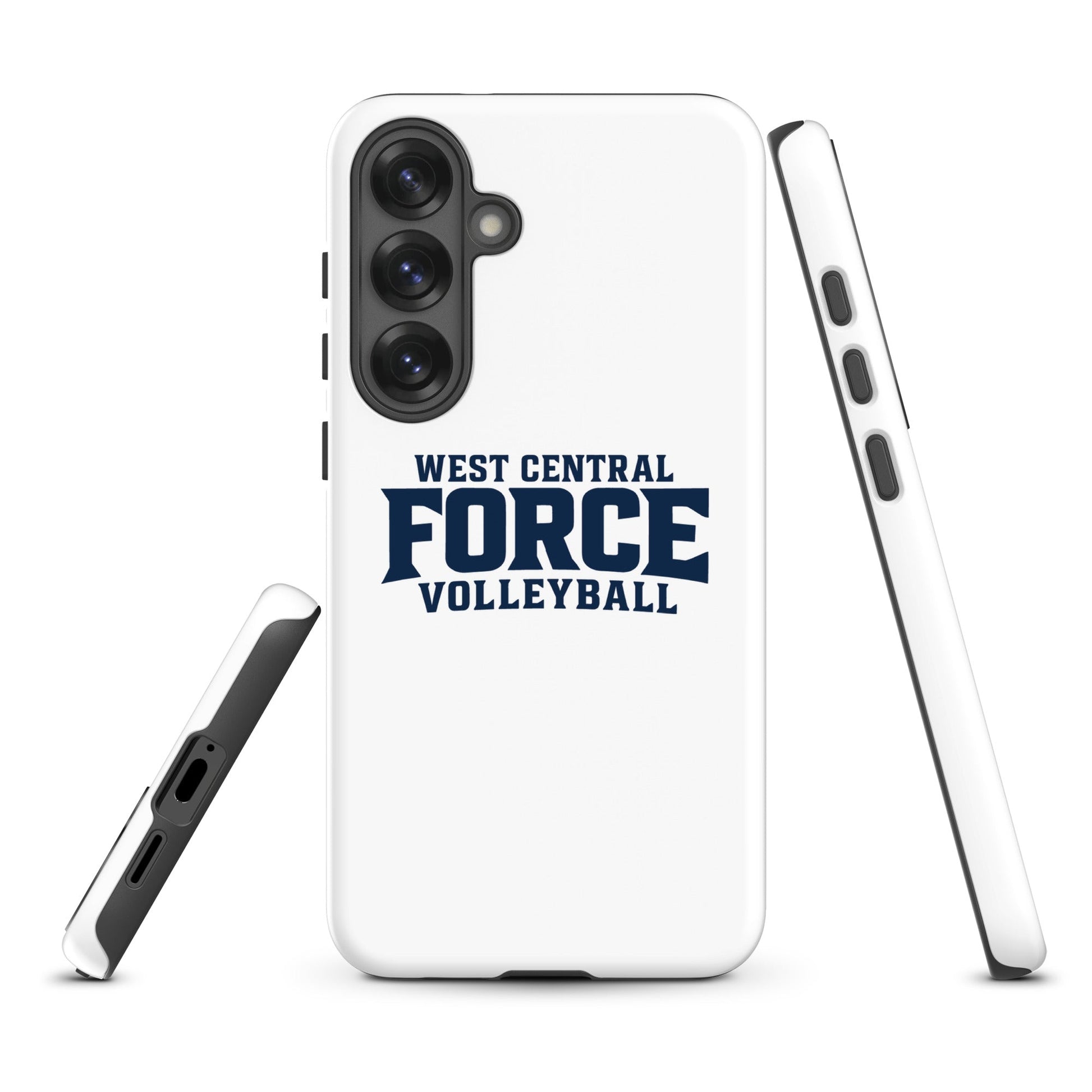 Tough Case for Samsung® | West Central Force Volleyball | Blue Logo