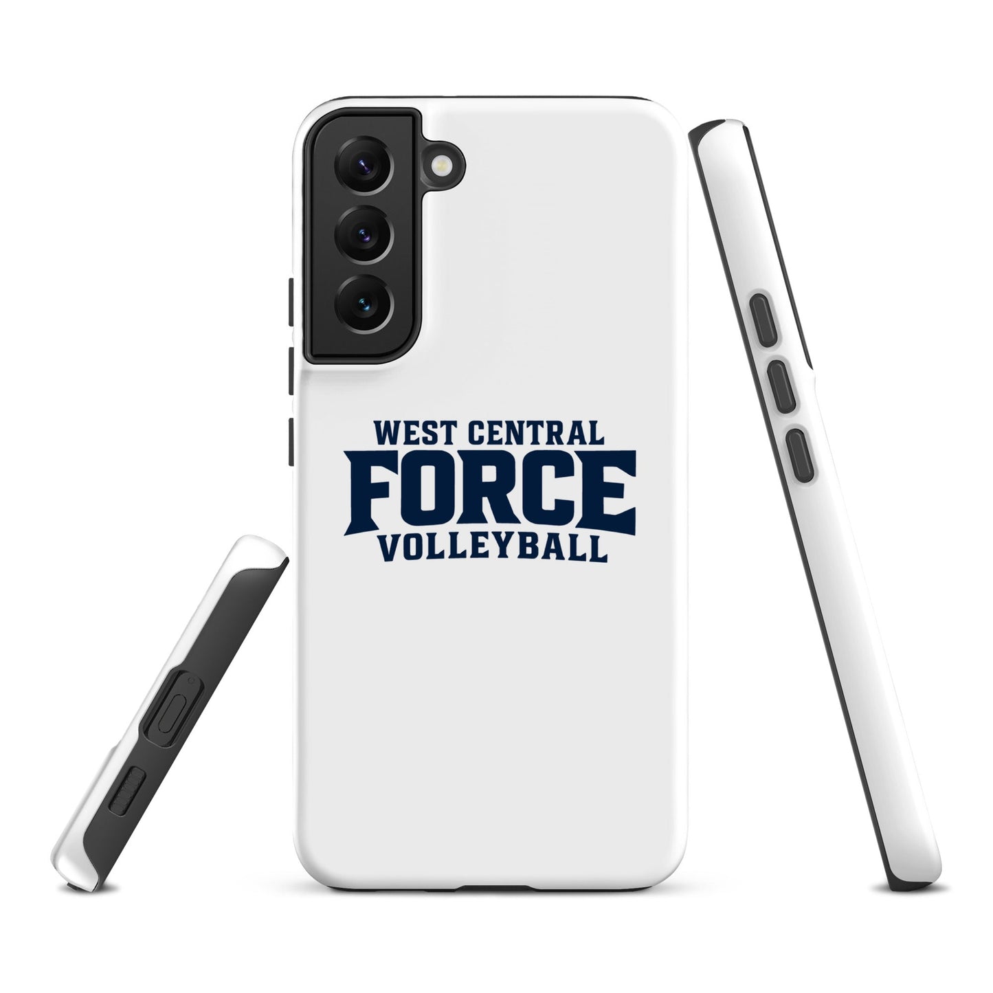 Tough Case for Samsung® | West Central Force Volleyball | Blue Logo