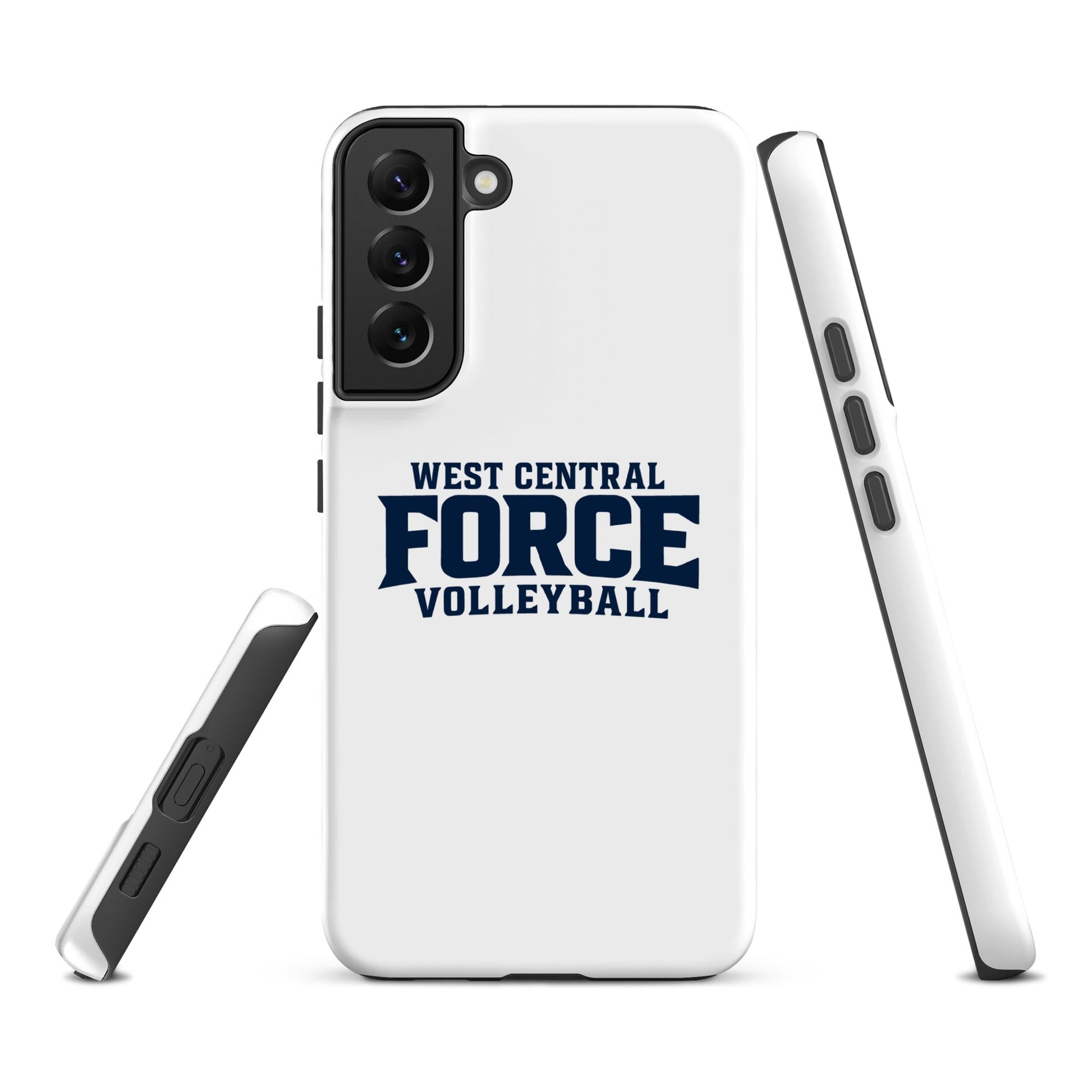 Tough Case for Samsung® | West Central Force Volleyball | Blue Logo