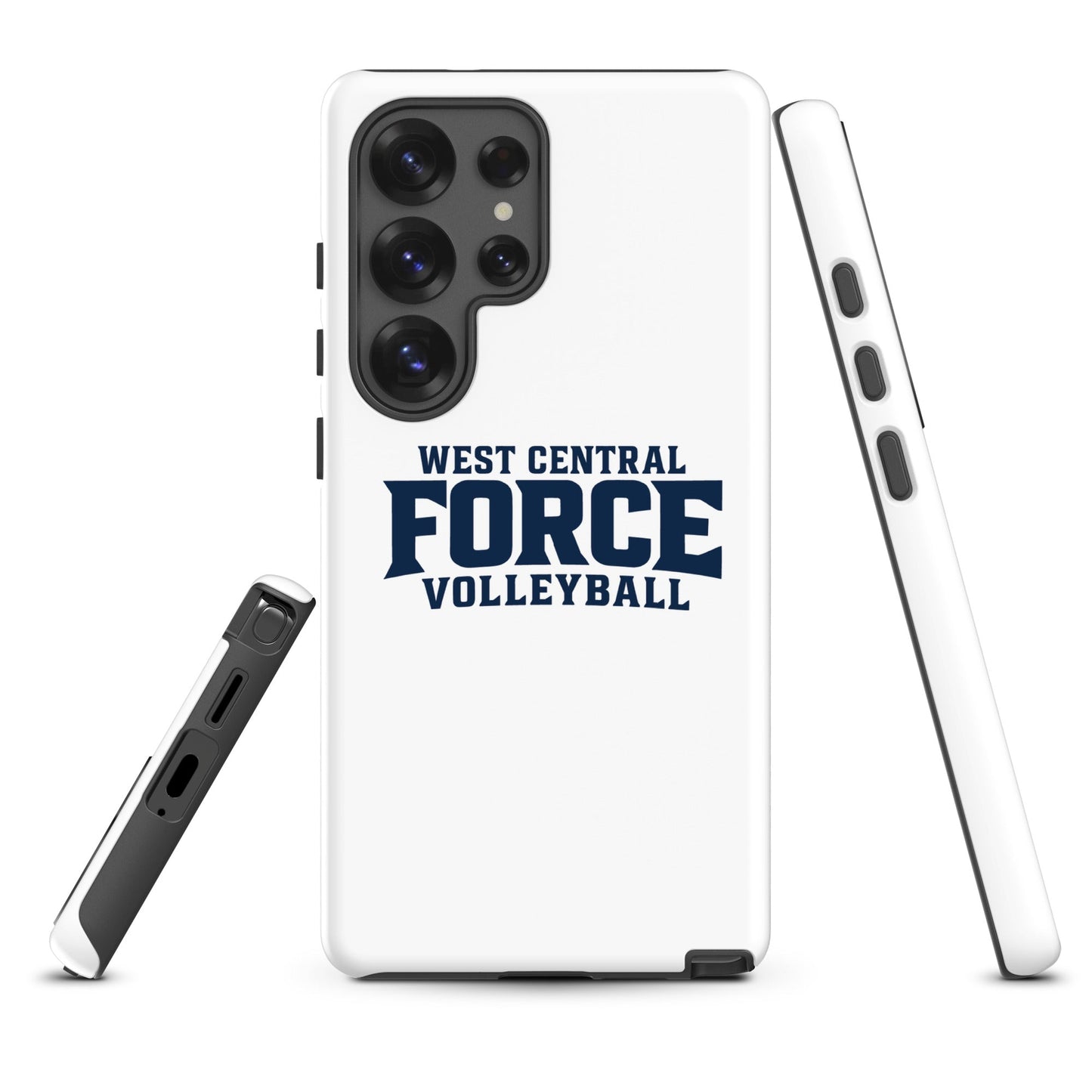 Tough Case for Samsung® | West Central Force Volleyball | Blue Logo