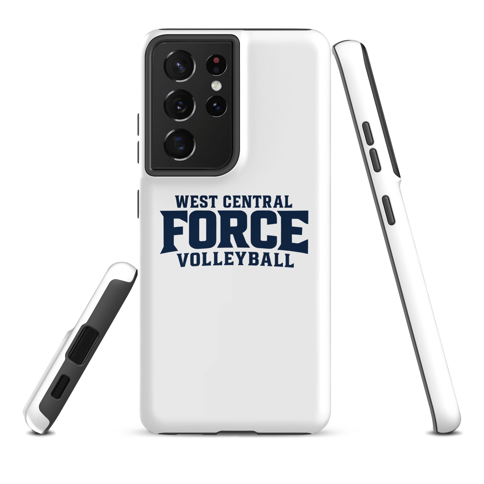 Tough Case for Samsung® | West Central Force Volleyball | Blue Logo