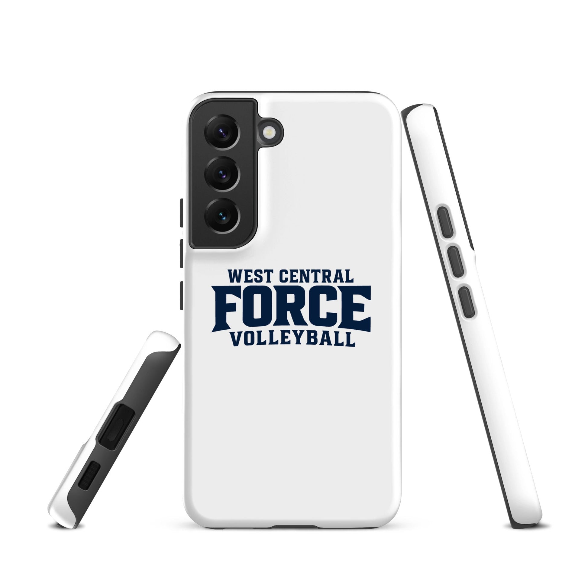 Tough Case for Samsung® | West Central Force Volleyball | Blue Logo