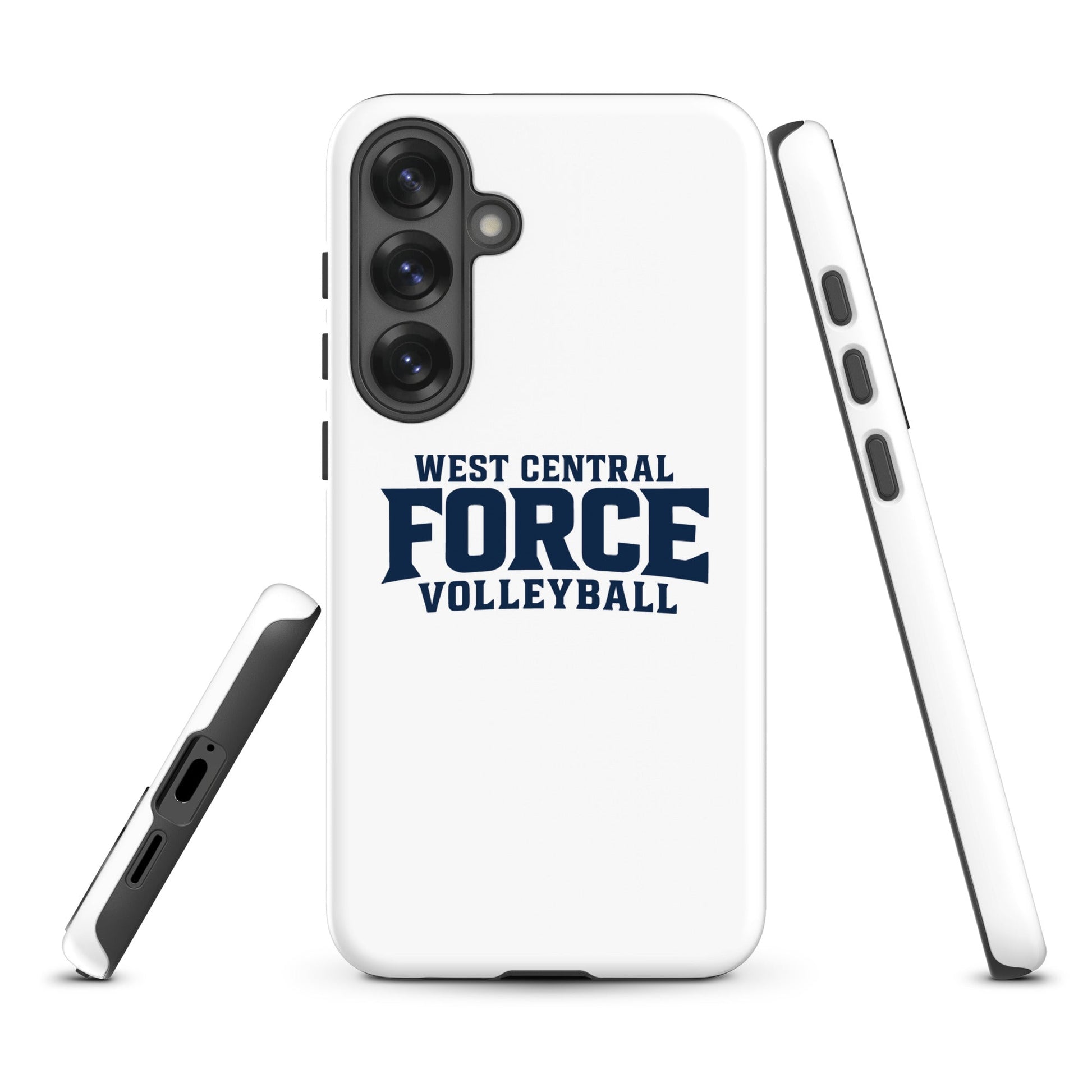 Tough Case for Samsung® | West Central Force Volleyball | Blue Logo