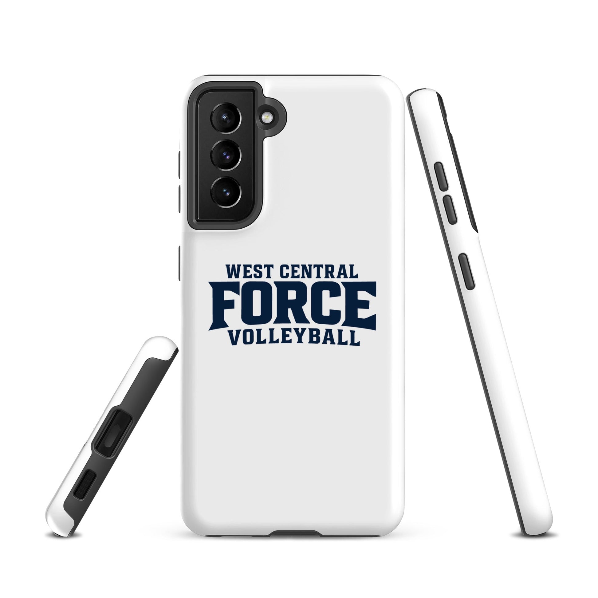 Tough Case for Samsung® | West Central Force Volleyball | Blue Logo