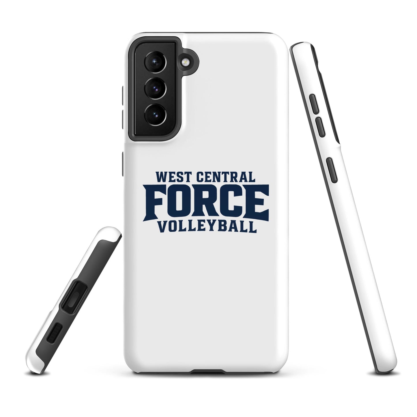 Tough Case for Samsung® | West Central Force Volleyball | Blue Logo