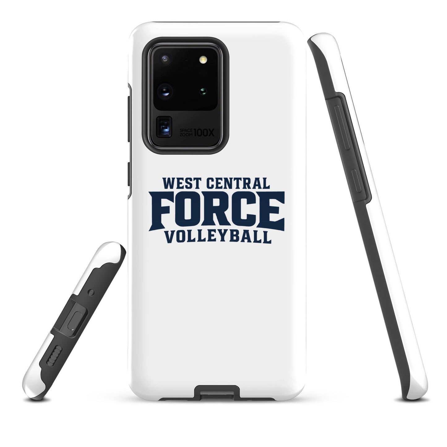 Tough Case for Samsung® | West Central Force Volleyball | Blue Logo