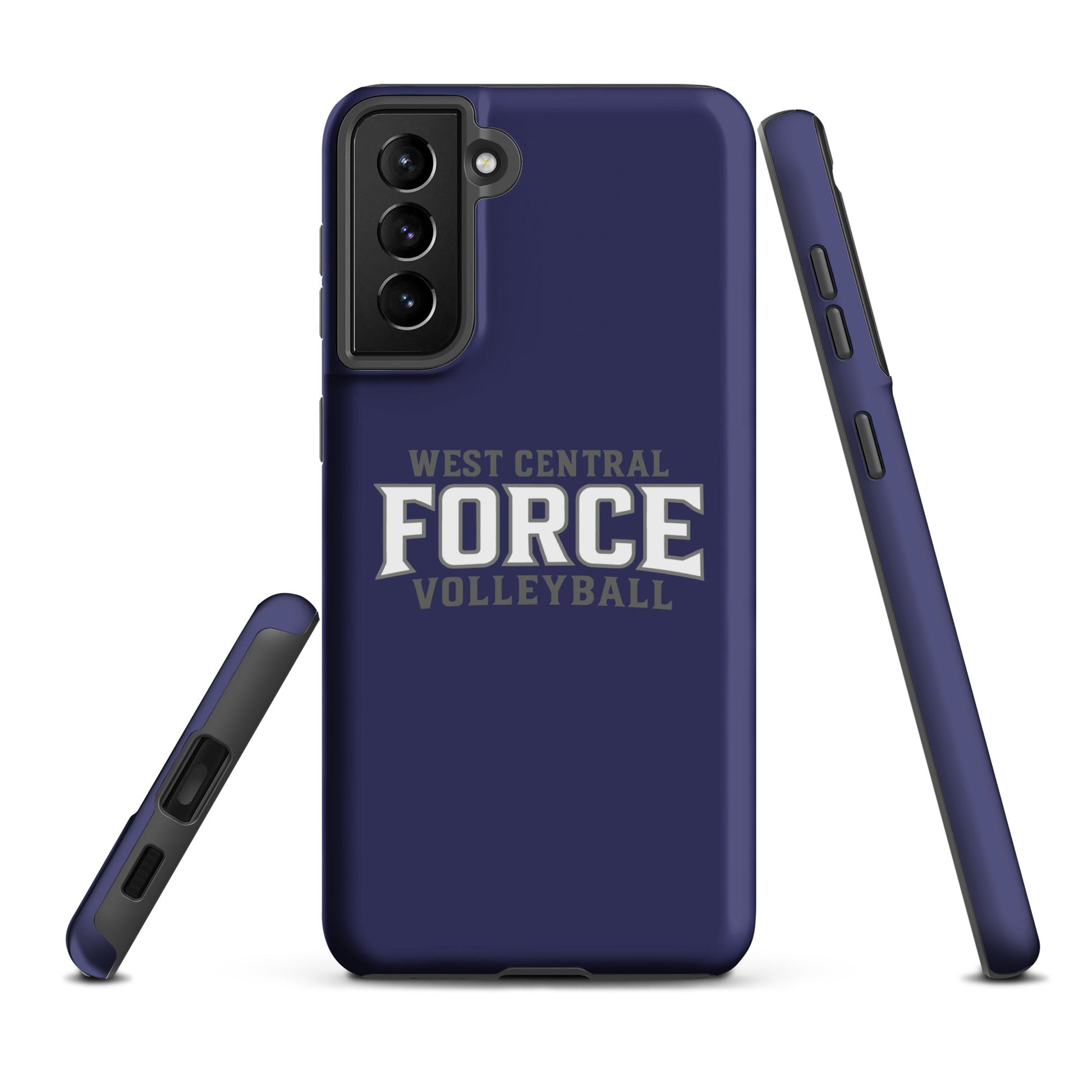 Tough Case for Samsung® | West Central Force Volleyball | Grey Logo
