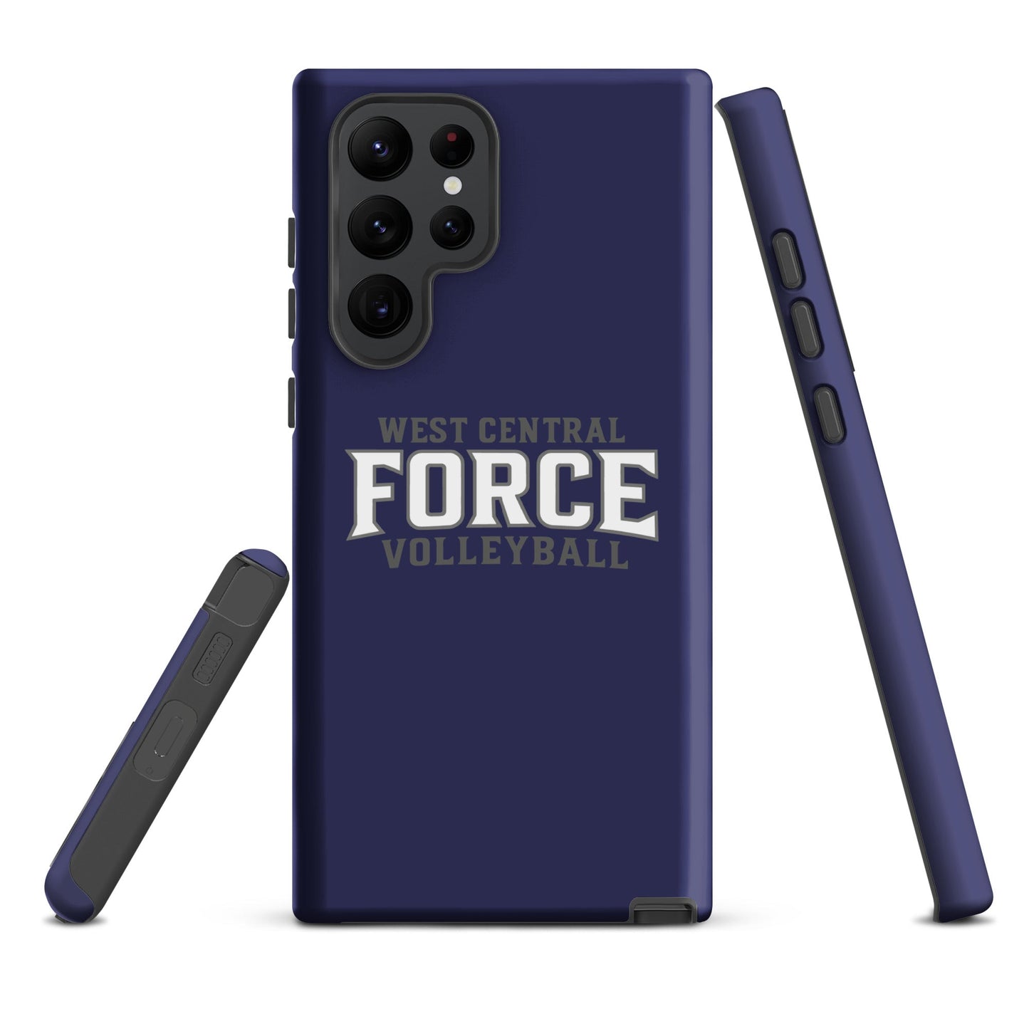 Tough Case for Samsung® | West Central Force Volleyball | Grey Logo