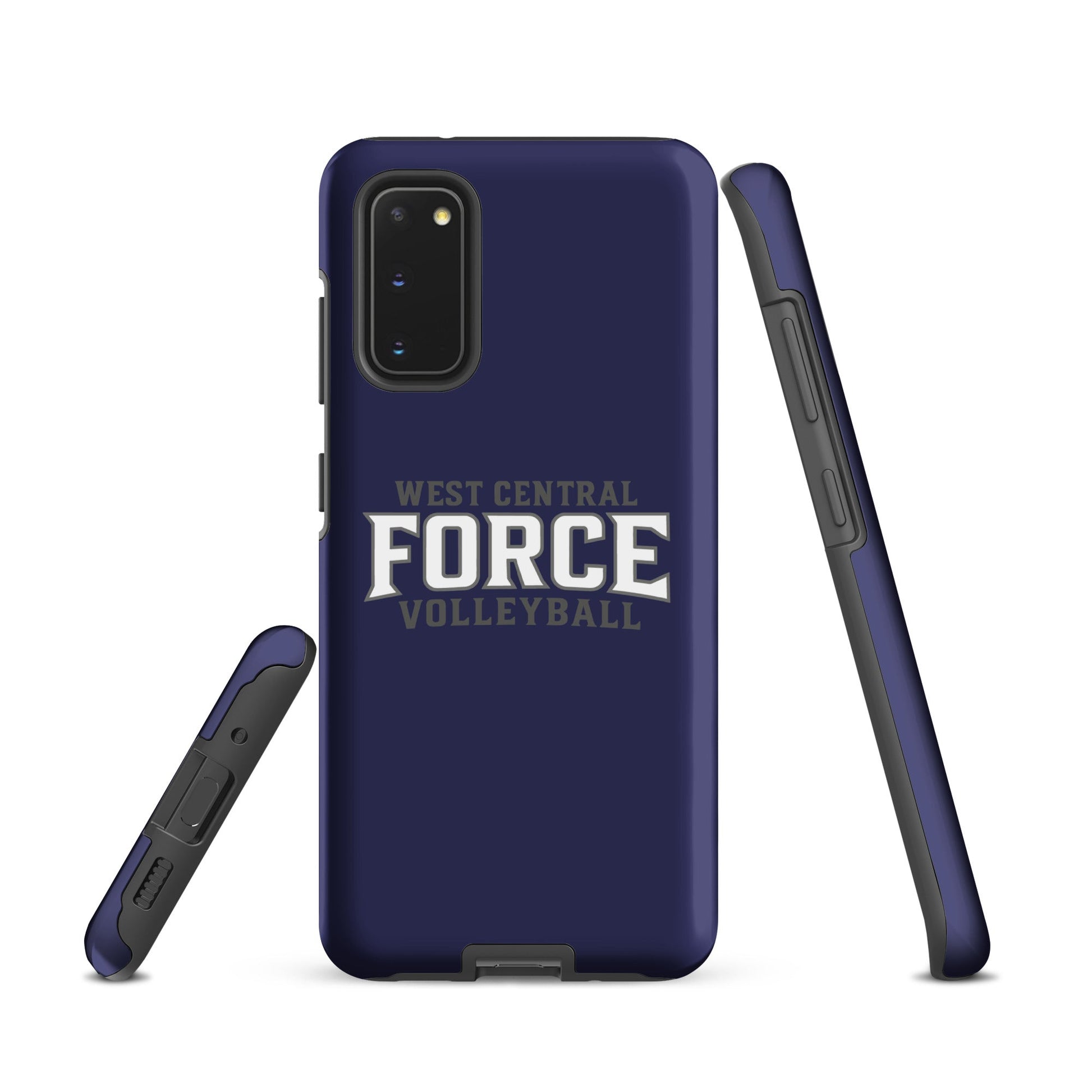 Tough Case for Samsung® | West Central Force Volleyball | Grey Logo