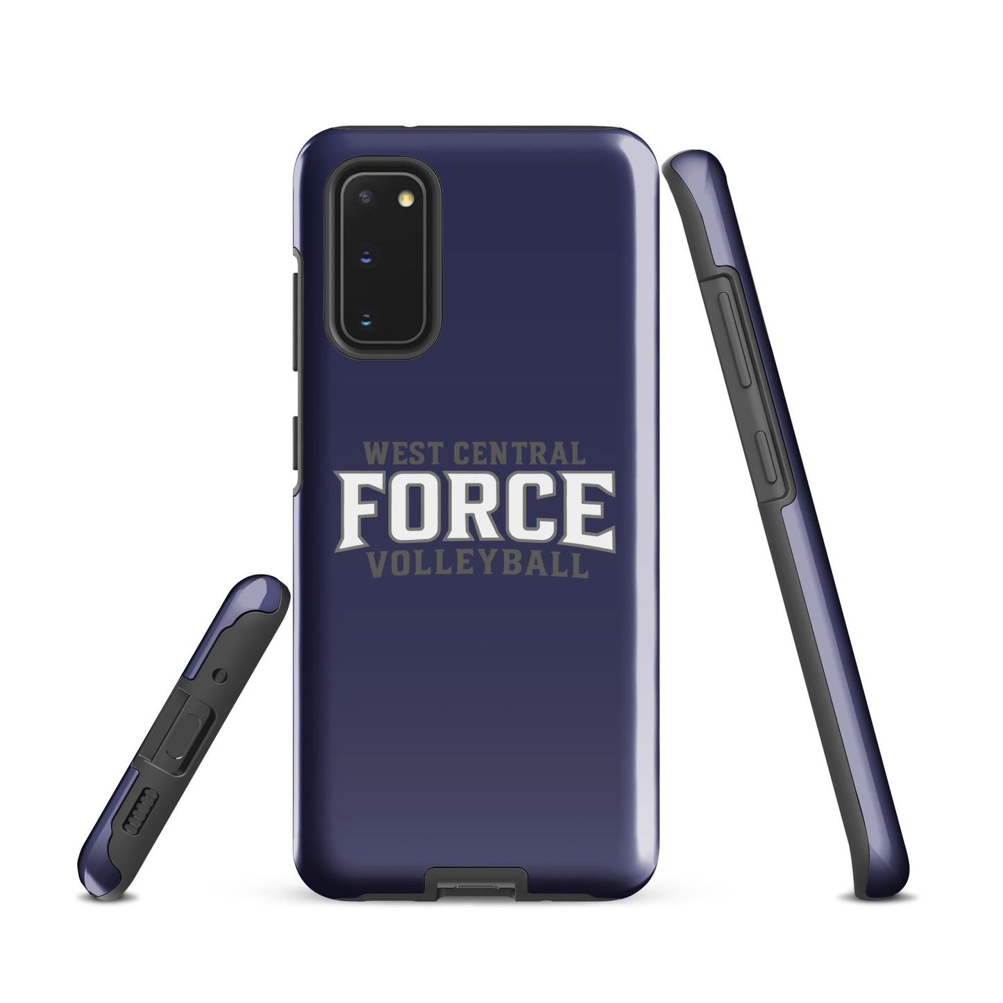 Tough Case for Samsung® | West Central Force Volleyball | Grey Logo