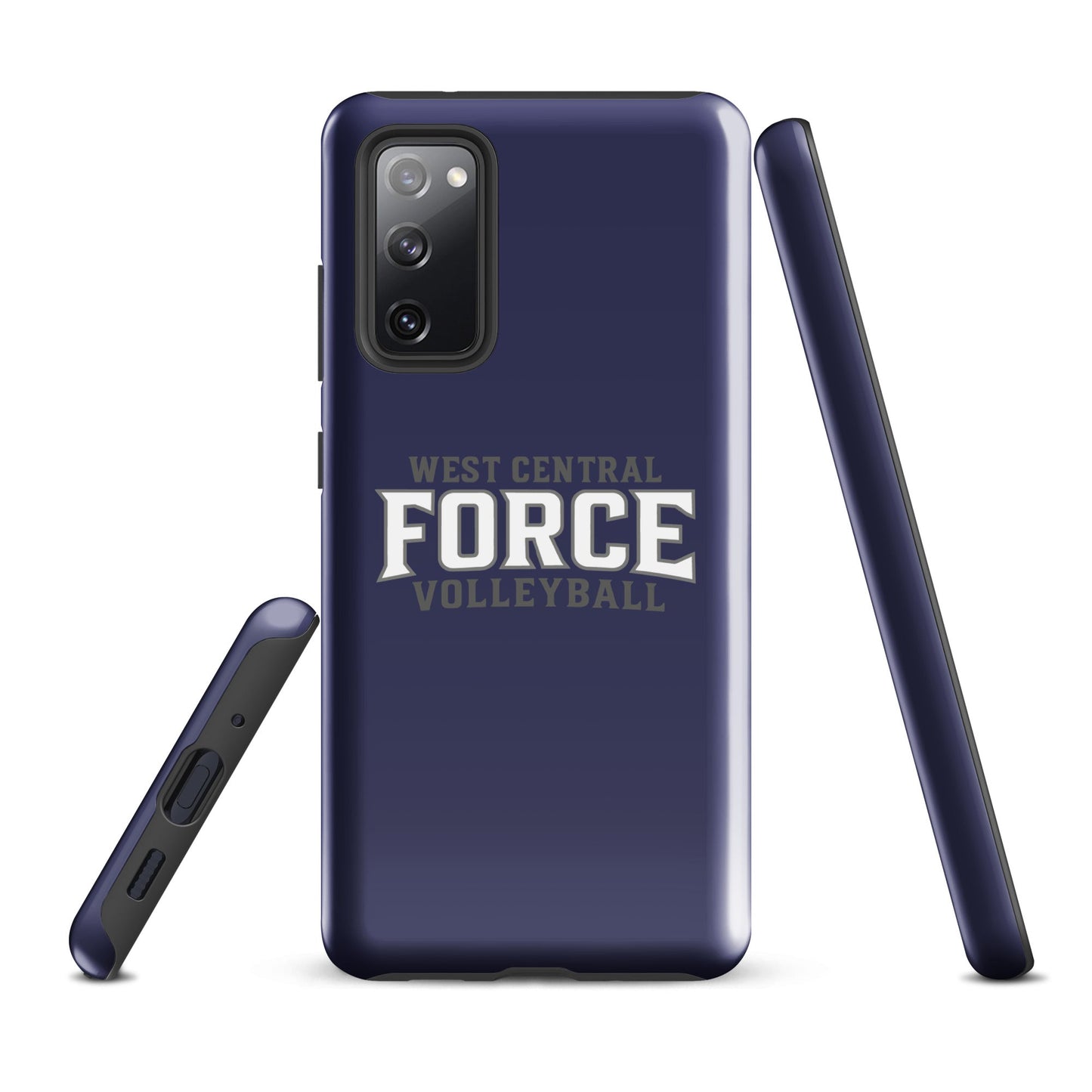 Tough Case for Samsung® | West Central Force Volleyball | Grey Logo