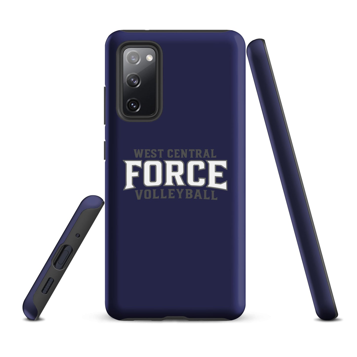 Tough Case for Samsung® | West Central Force Volleyball | Grey Logo