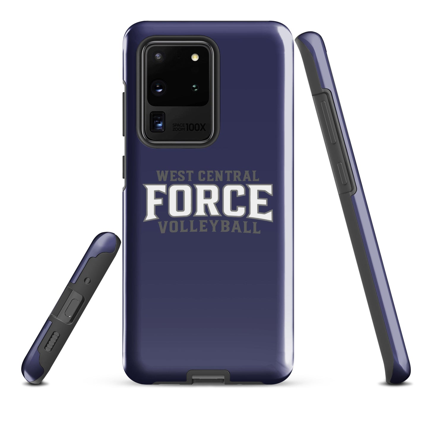 Tough Case for Samsung® | West Central Force Volleyball | Grey Logo