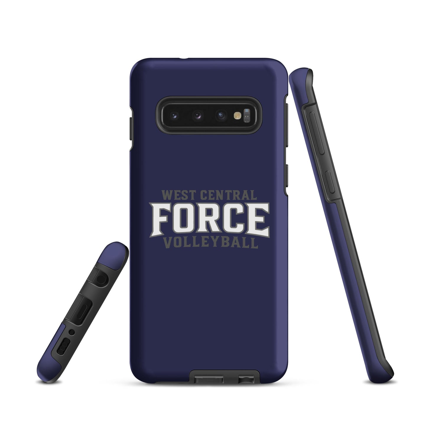 Tough Case for Samsung® | West Central Force Volleyball | Grey Logo