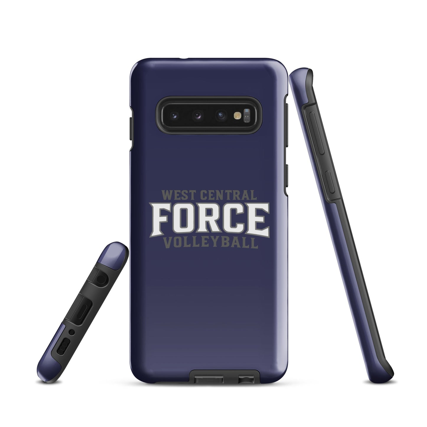 Tough Case for Samsung® | West Central Force Volleyball | Grey Logo