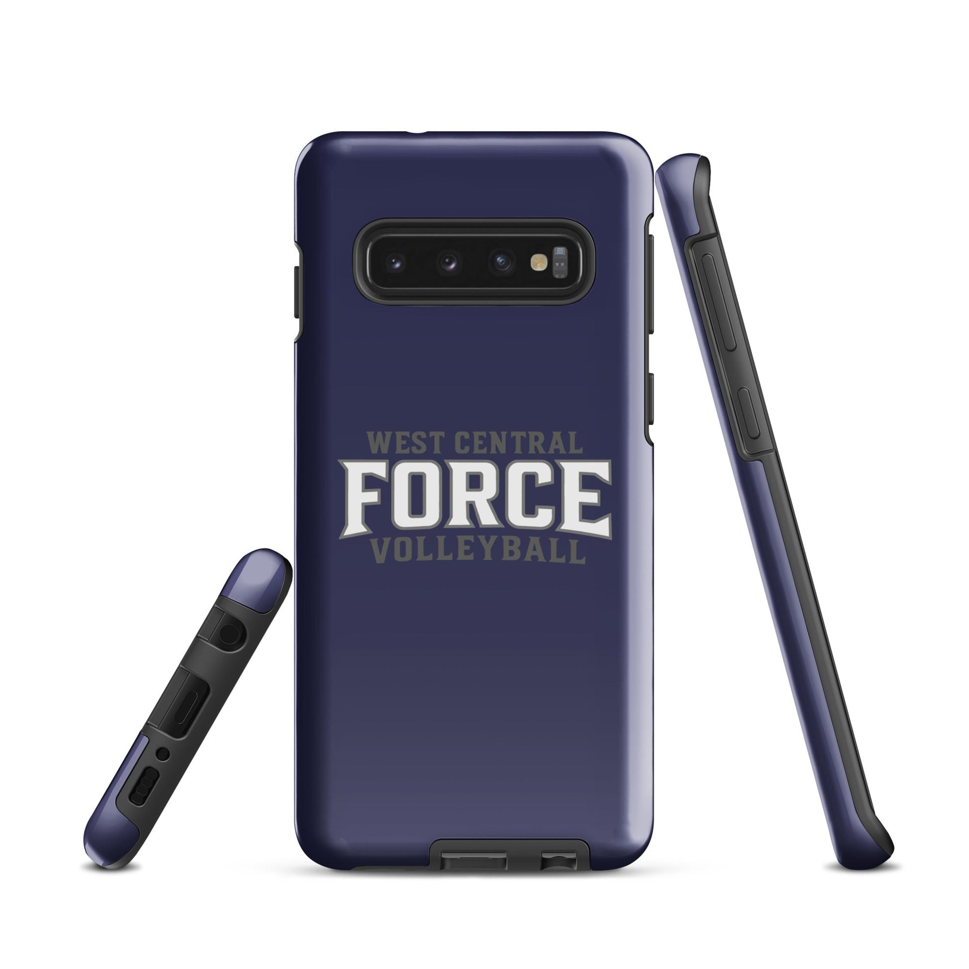 Tough Case for Samsung® | West Central Force Volleyball | Grey Logo