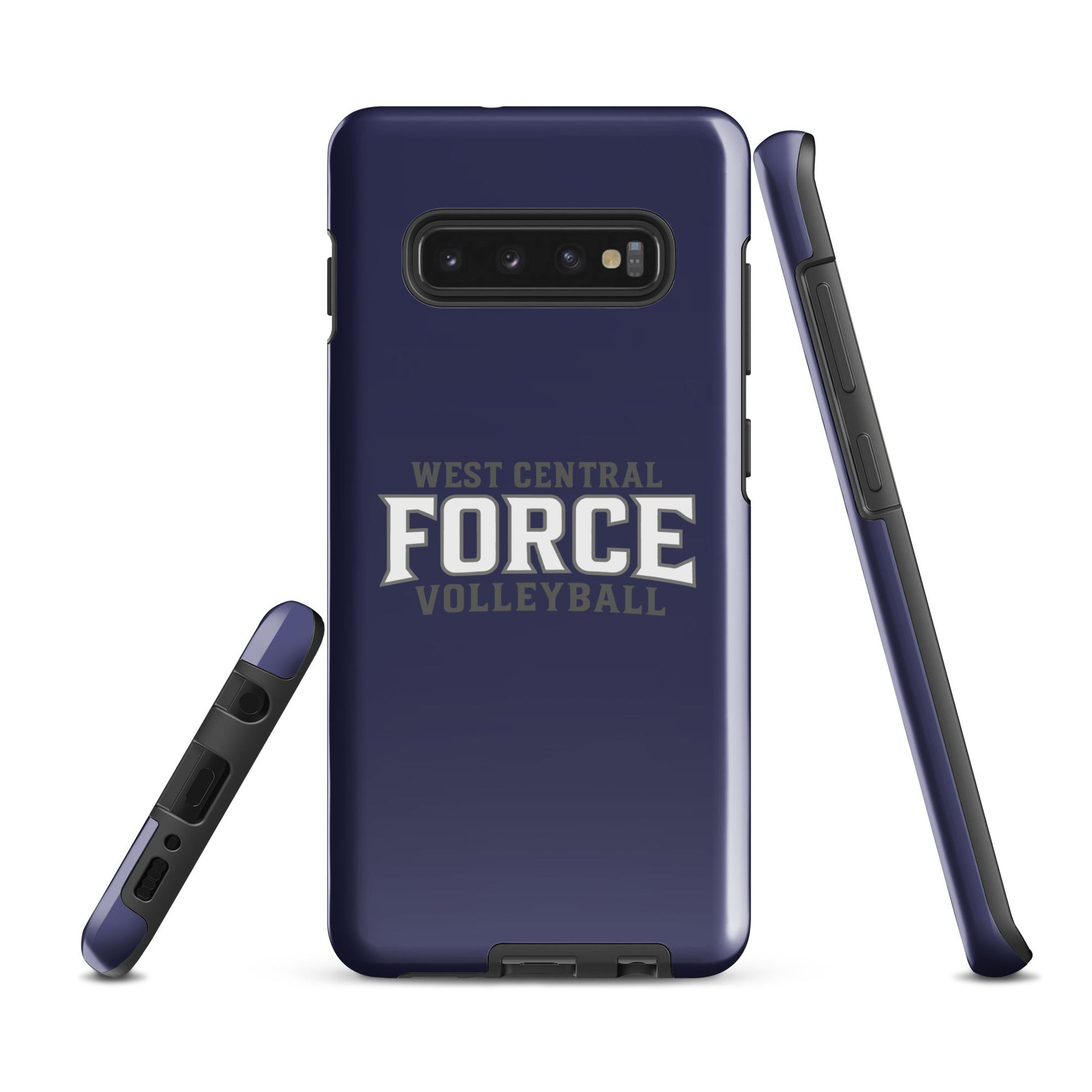 Tough Case for Samsung® | West Central Force Volleyball | Grey Logo