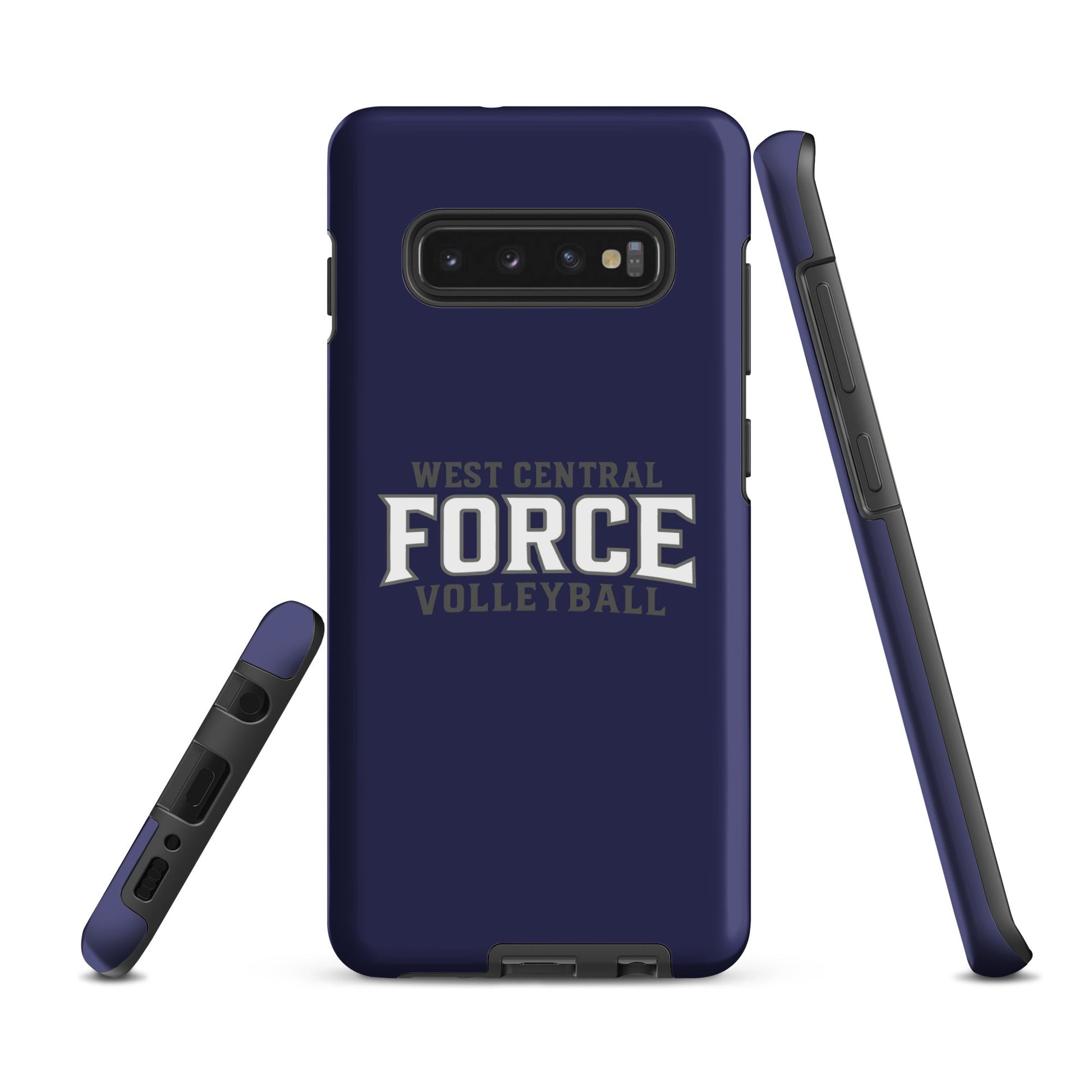 Tough Case for Samsung® | West Central Force Volleyball | Grey Logo