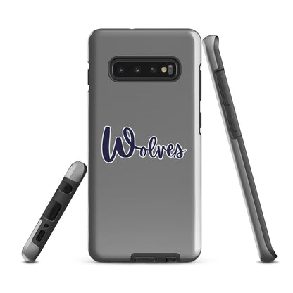Tough Case for Samsung® | White Mountain School | Script Logo