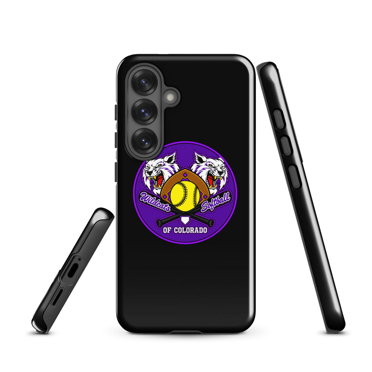 Tough Case for Samsung® | Wildcats Softball | Badge Logo