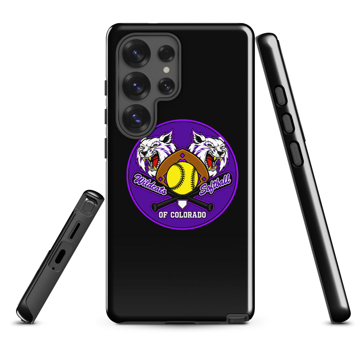 Tough Case for Samsung® | Wildcats Softball | Badge Logo