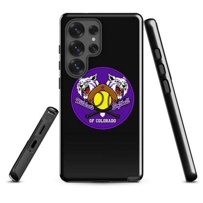 Tough Case for Samsung® | Wildcats Softball | Badge Logo