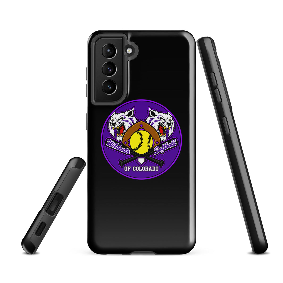 Tough Case for Samsung® | Wildcats Softball | Badge Logo