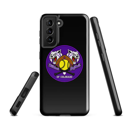 Tough Case for Samsung® | Wildcats Softball | Badge Logo