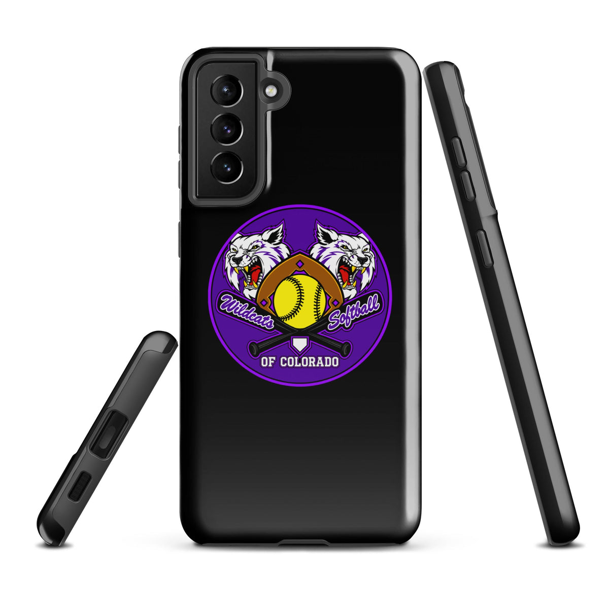 Tough Case for Samsung® | Wildcats Softball | Badge Logo