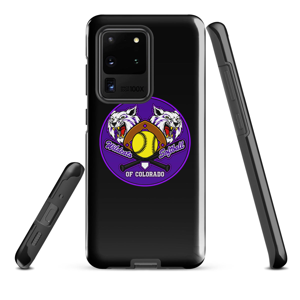 Tough Case for Samsung® | Wildcats Softball | Badge Logo