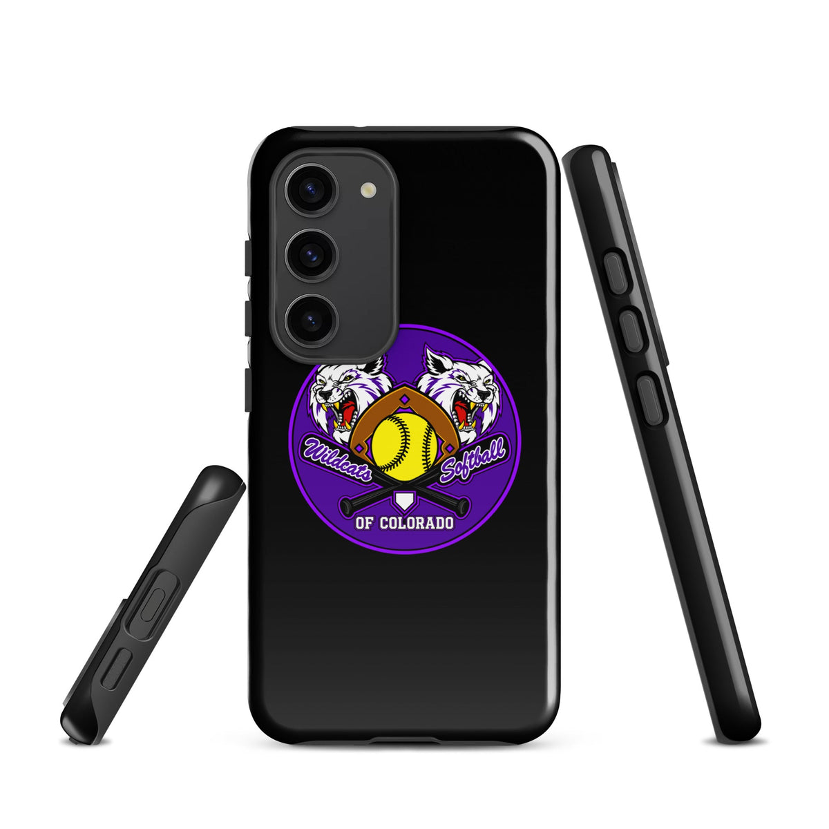 Tough Case for Samsung® | Wildcats Softball | Badge Logo